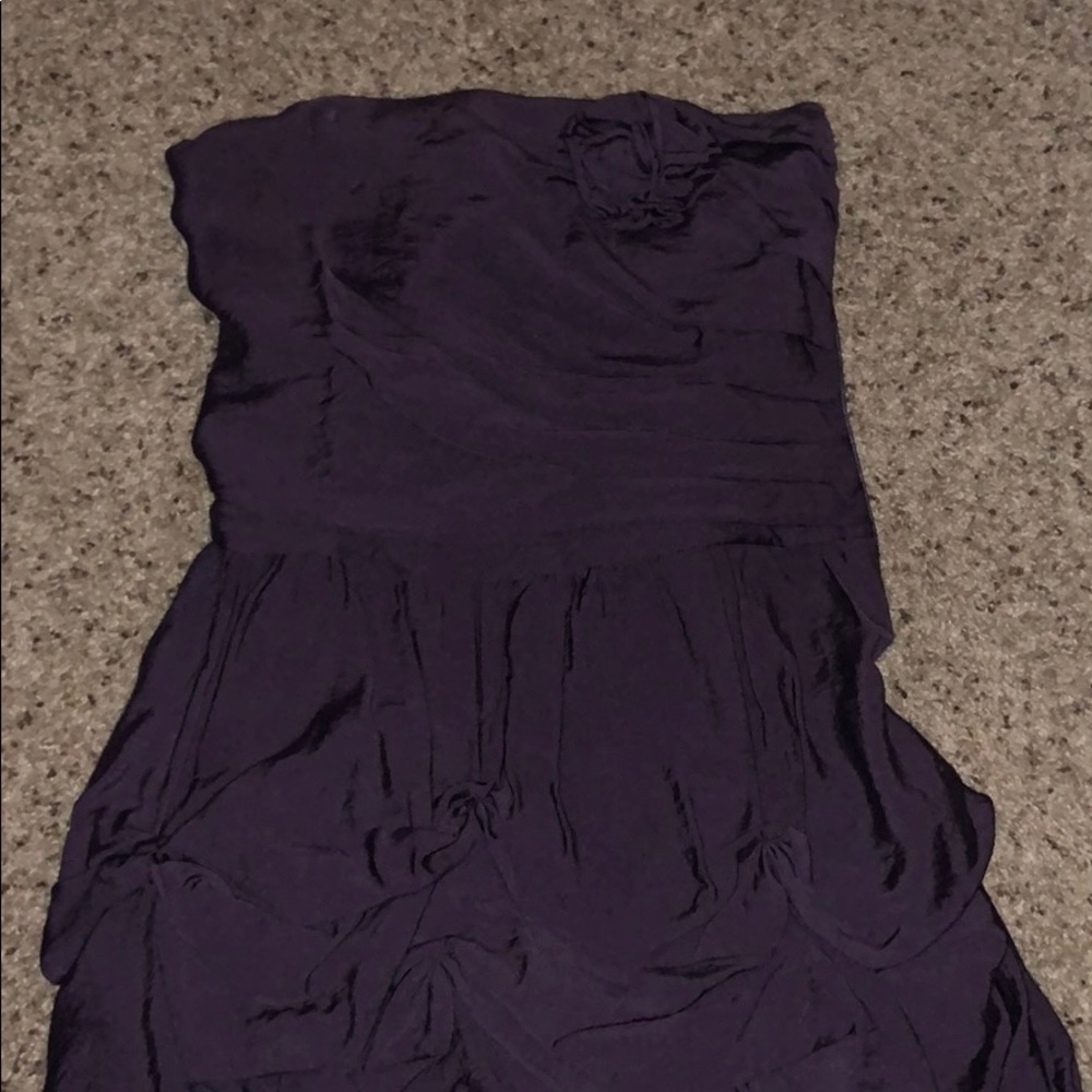 Purple formal dress